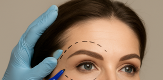 Liftingul frunții și al sprâncenelor