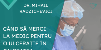 ulceratie in cavitatea bucala