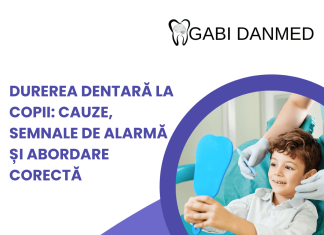 durerea dentară la copii