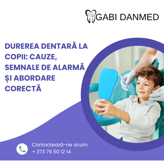 durerea dentară la copii