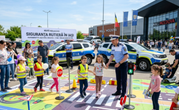 Eveniment Siguranță rutieră Iași la Mall Moldova