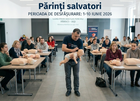 curs de prim ajutor iasi Parinti Salvatori