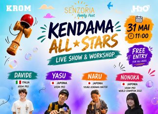 Senzoria Family Fest 2026 Kendama stars