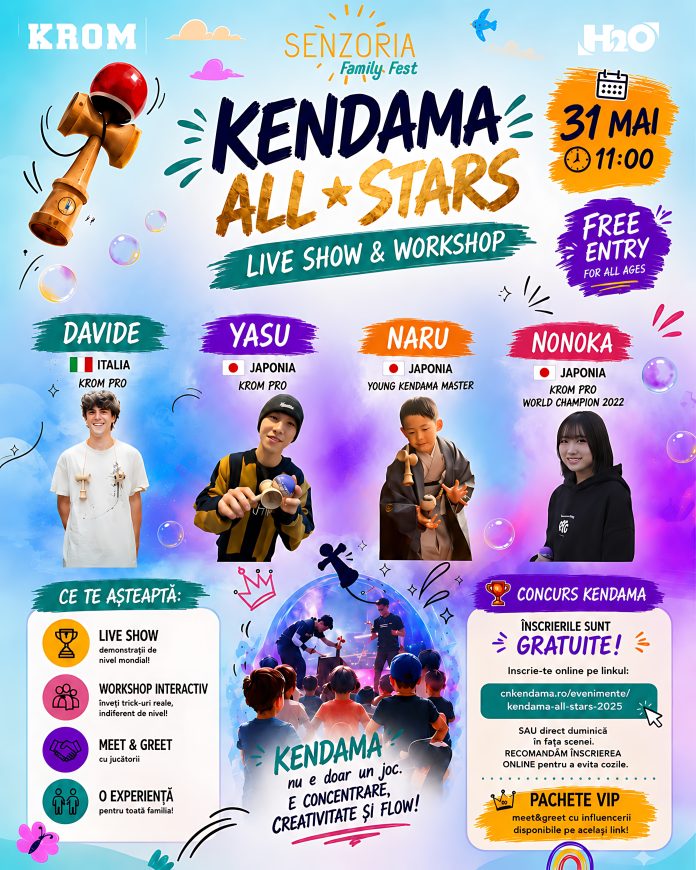 Senzoria Family Fest 2026 Kendama stars
