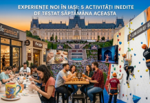 Experiențe noi în Iași: 5 activități inedite de testat săptămâna aceasta Tineri relaxați care pictează căni de lut într-o cafenea concept, ilustrând ideea de experiențe noi în Iași.