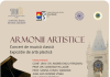 Armonii Artistice – afișul concertului de muzică clasică și expoziției de artă plastică de la Palatul Culturii din Iași, 18 iunie 2026