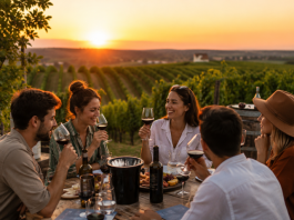 Lucruri pe care nu le-ai încercat în Iași — grup de prieteni la o degustare de vin