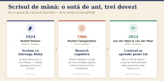 scrisul de mână în trei dovezi: Steiner 1924, Studiul Călugărițelor 1986 și neuroștiința EEG 2024