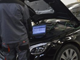 diagnoză Mercedes S-Class W222 la Cosmo Motors Iași